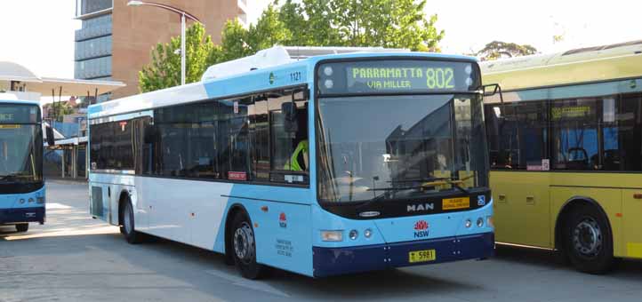 Transit Systems MAN 18.320 Volgren CR228L 1121